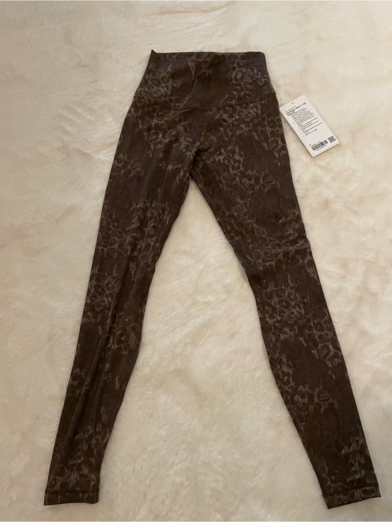 lululemon athletica Other - lululemon brown camo-print Align HR Leggings